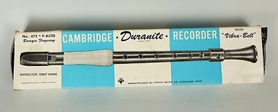 Vintage Cambridge No. Grabadora Alta 472 *Nuevo Stock Antiguo* Foto 1 de 4