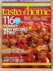 Taste Of Home JUNE/JULY 2009 - 116 Yummy New Recipes & Tips. Tomato Recipes - Imagen 1 de 18