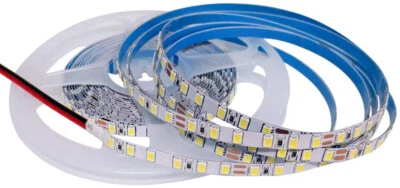 Striscia led 2835 strip bobina 10 metri 24 volt 1200 led smd 100 watt adesivo - Immagine 1 di 4