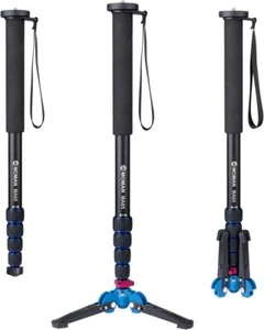 Moman MA65 Monopod Tripod Aluminum Portable Extendable for DSLR Camera Video - Picture 1 of 25