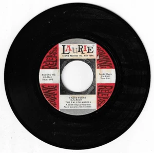 GARAGE 45 RPM - FALLEN ANGELS - LAURIE RECORDS " I HAVE FOUND "" - Picture 1 of 2