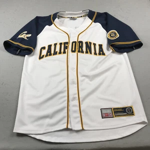 Camiseta DE COLECCIÓN Cal Golden Bears Para Hombre Grande Blanca Béisbol Coliseo NCAA Años 90 - Imagen 1 de 10