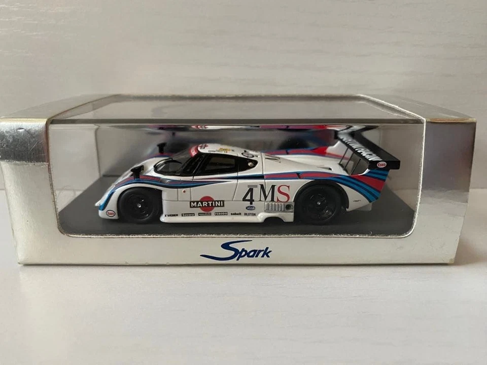 Spark 1/43 Lancia LC2 Le Mans 1983 modellino auto da collezione sport da... - Immagine 1 di 4