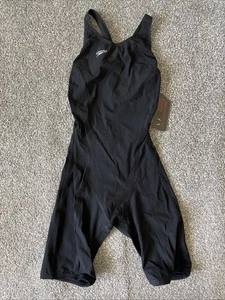 Speedo Damen Schwarz Fastskin FS Pro Knieleder Badeanzug (30) Neu ohne Etikett - Bild 1 von 3