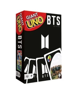 UNO Giant BTS Official MD Korean Edition Card Game - Picture 1 of 7