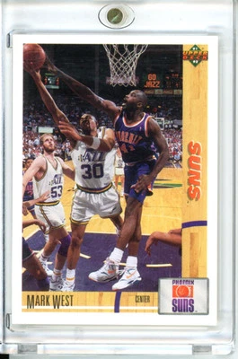 1991-92 Upper Deck #115 Mark West - Image 1 of 2