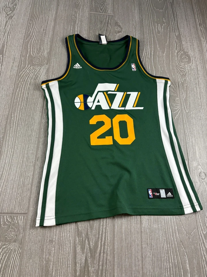 Camiseta Adidas NBA Utah Jazz Hayward #20 feminina assinada média - Imagem 1 de 4
