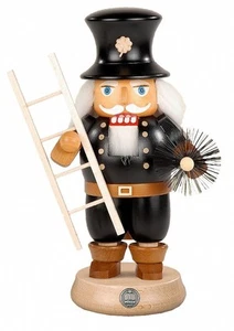 German nutcracker Chimney sweep, height 23 cm / 9 inch, original .. MU 14204 NEW - Picture 1 of 1