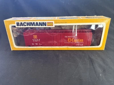 Bachmann HO Scale Model R.R. 51' Steel Box Car Santa Fe #0813 El Capitan w/ Box - Image 1 of 4