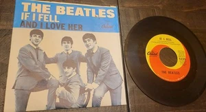L@@k!!! The Beatles US 45 Capitol 5235 And I LOve Her / If I Fell - Picture 1 of 14