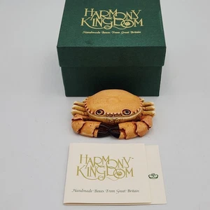 Harmony Kingdom Schmuckkästchen Figur Krabbe Seitensteppin TJCB mit Box England H40 - Bild 1 von 20