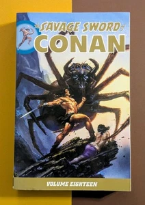 The Savage Sword Of Conan - Volume Eighteen (18) - 2015 Dark Horse Graphic Novel - Picture 1 of 19