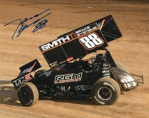 Tanner Thorson autographed #88 World of Outlaws Sprint Car 8x10 photo - Picture 1 of 1