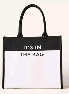 Colorblock Knit Tote Bag - Kate Spade New York x Target White/Black Limited NEU - Bild 1 von 3