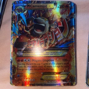 Mega M Camerupt EX XY198 XY Black Star Promo Holo Pokemon Karte LP - Bild 1 von 8