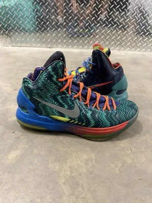Nike KD 5 Premium What The KD Size 10.5 WORN 598601-400 Authentic Men’s Shoe - Image 1 of 4