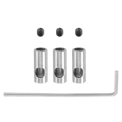 3Pcs Motor Axle 3.17mm to 5mm Change over Shaft Adapter Sleeve for RC Model6402 - Image 1 of 4