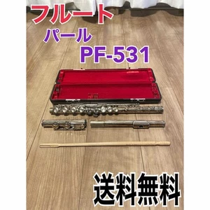 Flute Pearl PF-531 E-Mecha Used Silver Headjoint with Case - Picture 1 of 10