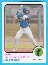 2022 Topps Heritage Minors #206 Luis Rodriguez SP