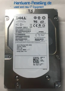 Dell Seagate Cheetah 300GB 3.5" SAS 15K 3G 16MB ST3300656SS 0YP778 9CH066-050 - Picture 1 of 1