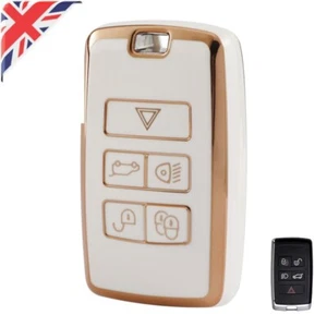 Fernbedienung Schlüssel Cover Anhänger für Land Range Rover Gehäuse passt Sport Evoque Jaguar XF XJ X - Bild 1 von 11