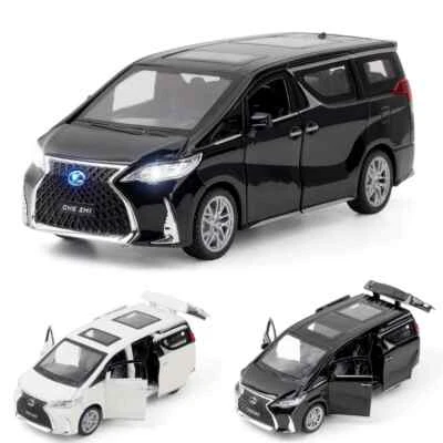 1/32 Lexus LM300h MPV Toy Car Diecast Alloy Van Miniature  Sound  Light Model - Image 1 of 4
