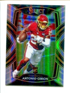 2020 Panini Select Silver Prizm #272 - Club Level - Antonio Gibson 🏈 RC - Bild 1 von 2