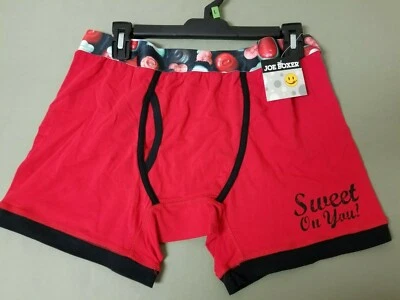 New Joe Boxer Chocolate Candy Sweet On You Lounge Boxer Shorts. - Image 1 of 3