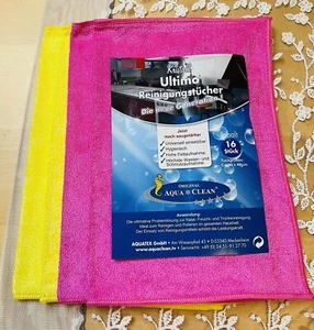 4 Stück Aqua Clean Kristall Ultimo Reinigungstücher - Bild 1 von 1