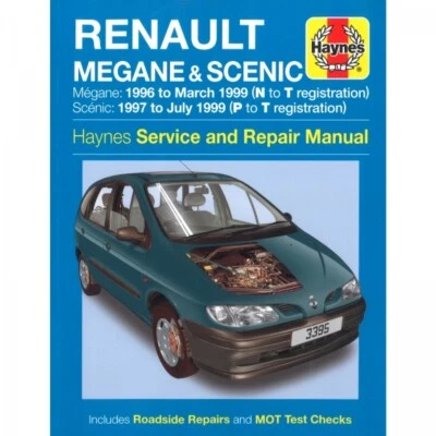 Renault Megane Scenic 1996-1999 1390/1598/1998/1870cc repair manual Haynes - Bild 1 von 4
