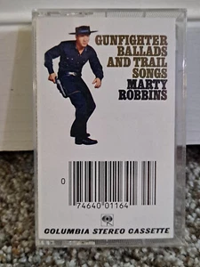Gunfighter Ballads and Trail Songs Marty Robbins - Cassette Tape - TESTED - Picture 1 of 3