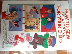 How to Sew Everything for Your Child Book. Black cat. Retro craft hardback - Picture 1 of 3