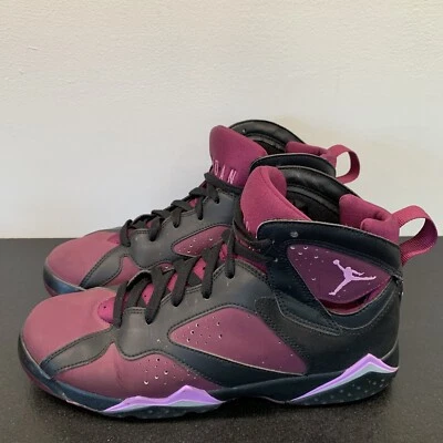 Air Jordan 7 VII Retro Mulberry GG Purple Sz 8.5Y Girls Women GS Nike 442960 009 - Image 1 of 4