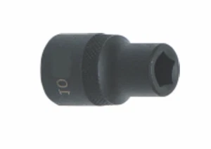 T&E Tools 65007 10mm Pentagon Side-to-Point Socket 1/2" Drive 38mm Long - Picture 1 of 1
