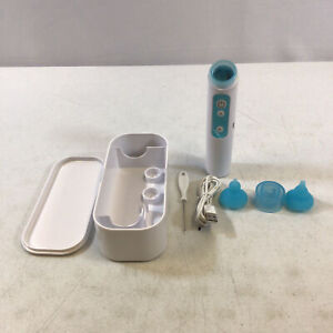 FridaBaby Electric NoseFrida White Blue USB Rechargeable Nasal Aspirator Used
