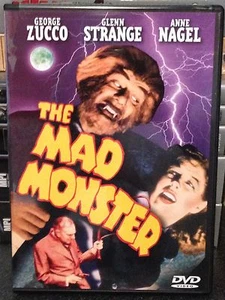 *one owner!* The Mad Monster 1942 DVD George Zucco Glenn Strange -not on blu ray - Bild 1 von 2