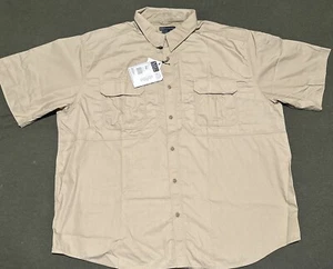 5.11 TACTICAL 71175 Taclite Pro Shirt,TDU Khaki, 3XL 6UKK3 5.11 TACTICAL 71175 - Picture 1 of 5