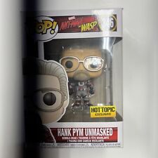 Funko Pop Marvel Ant-Man And The Wasp #346 Hank Pym Unmasked 