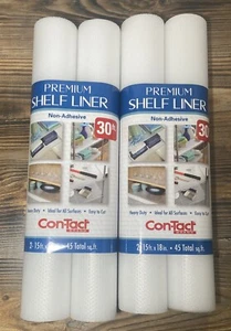 Con-tact Premium Shelf Liner 4 Rolls 15ft X 18in. - Picture 1 of 5