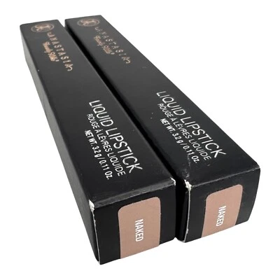 (2) Anastasia Beverly Hills NAKED Liquid Lipstick Full Size New Authentic ABH - Image 1 of 3