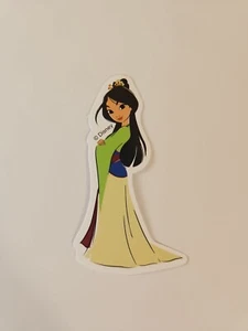 Mulan Sticker / Disney Cartoon Princess Decal For Laptop Or Any Accessory - Foto 1 di 3
