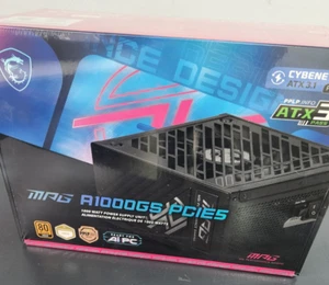 MSI MPG A1000GS Gaming Power Supply - Full Modular - SEALED - Photo 1/3