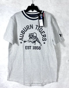 Under Armour Auburn Tigers Youth Medium Gray Short Sleeve Shirt Pullover - Picture 1 of 8