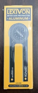 Aluminum Miter Saw Protractor 7" Rust Proof Angle Finder-NEW in Sealed Box. - Picture 1 of 4