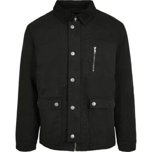 Urban Classics Hunter Jacket Winter Jacket Cotton Twill Metall-Zipp - Picture 1 of 21