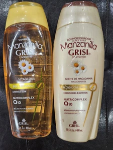SHAMPOO AND CONDITIONER GRISI CHAMOMILE (PACK OF 2) 13.5 FL OZ EA 400 ML NEW - Picture 1 of 3