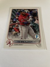 2022 Topps Series 1 "1ST FIRST EDITION" STAMPED Travis d'Arnaud #4!