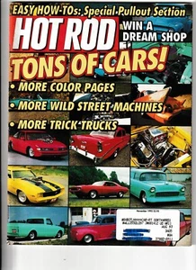 Hot Rod Magazin Ausgabe November 1992. Tonnen von Autos! - Bild 1 von 1