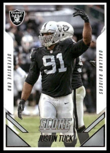 Score 2015 #153 Justin Tuck Oakland Raiders - Foto 1 di 2