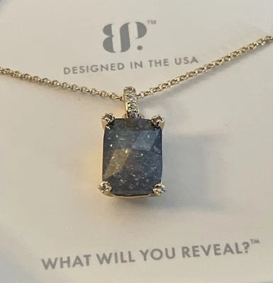 Collar Bomb Party Creado en Laboratorio Cristal de Hielo Negro Chapado en Oro  Foto 1 de 2